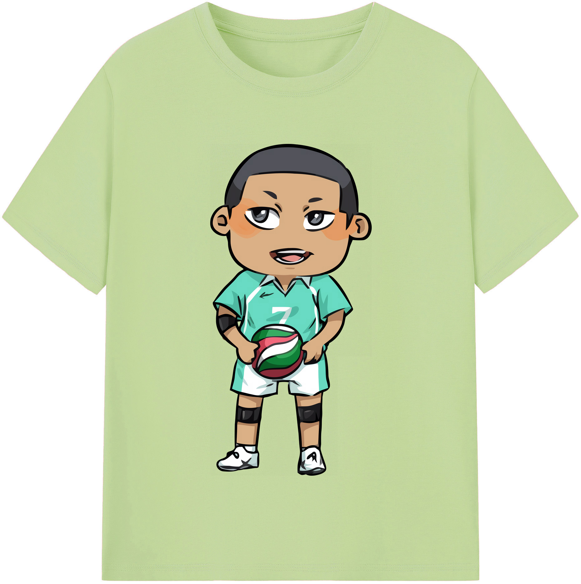 （画像用） ハイキュー!! Haikyu!! 綿100％半袖Tシャツ（フロントプリント）